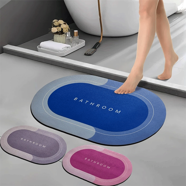 Non Slip China Floor Mat ( 2 Pis )